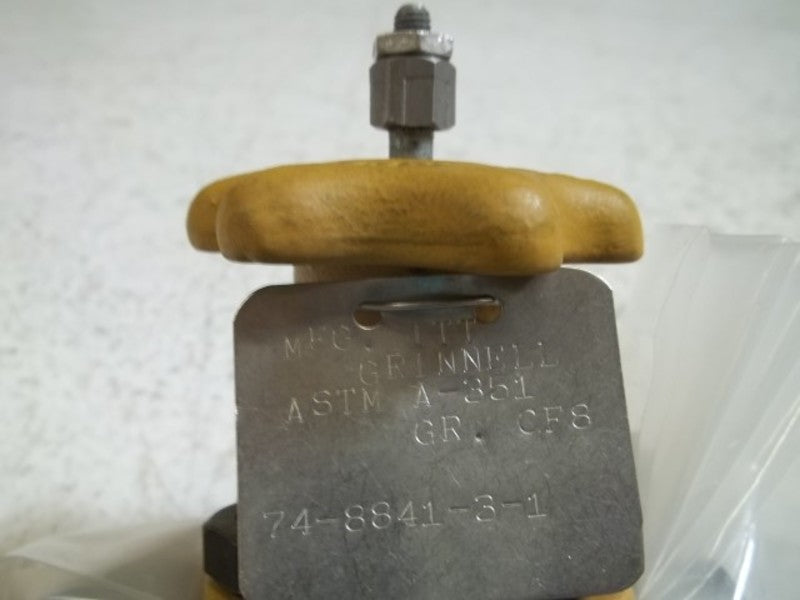 ITT GRINNELL74-8841-3-1 VALVE  UNMP