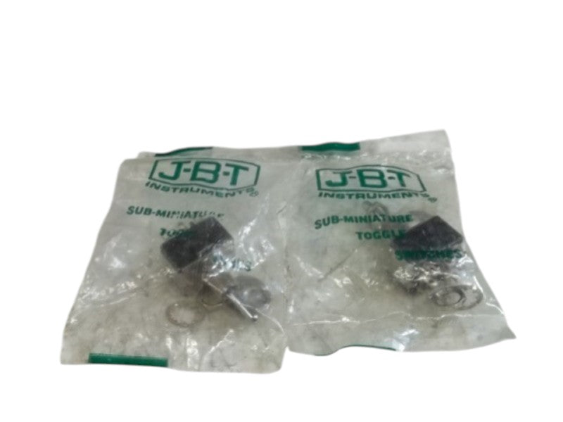LOT OF 2 JBT JMT 321 SUB-MINI TOGGLE SWITCH NSMP