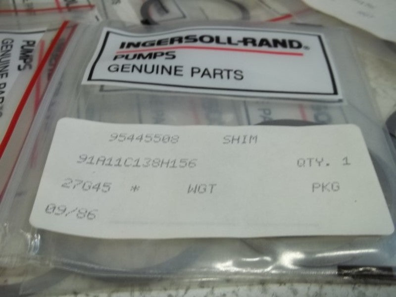 LOT OF 10 INGERSOLL RAND 91A11C138H156 SHIM NSMP