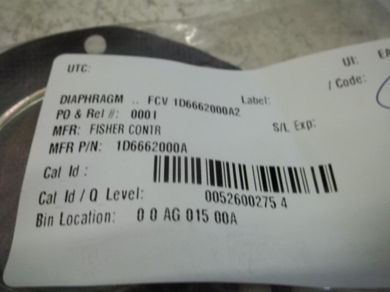 FISHER 1D6662000A2 DIAPHRAGM  NSNP