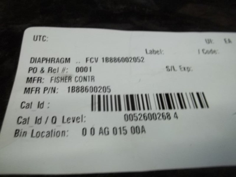 FISHER 1B88600205 DIAPHRAGM  NSNP