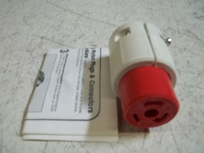 LEVITON 70520-C LOCKING CONNECTOR 20A 125V  NSMP