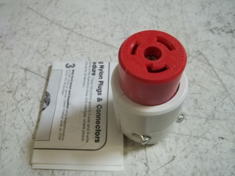 LEVITON 70520-C LOCKING CONNECTOR 20A 125V  NSMP
