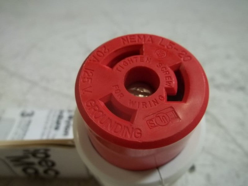LEVITON 70520-C LOCKING CONNECTOR 20A 125V  NSMP