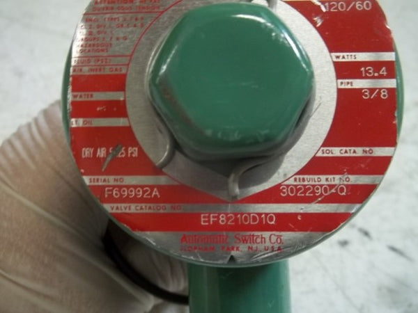 ASCO EF8210D1Q VALVE 120/60  UNMP