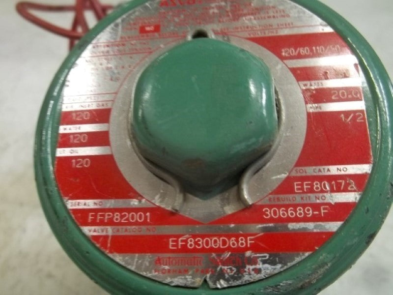 ASCO EF8300D68F VALVE 120/60 110/50  UNMP