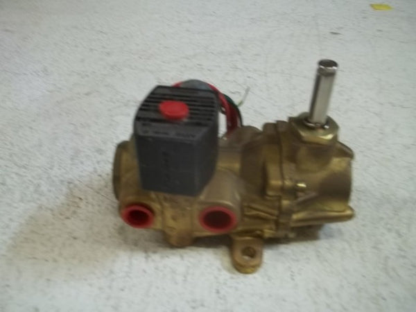 ASCO EF8344G080 SOLENOID VALVE 24/DC MISSING ONE COIL  UNMP