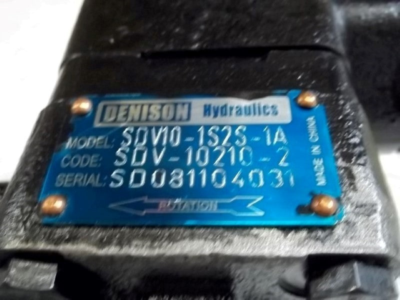 DENISON HYDRAULICS SDV-10210-2 HYDRAULIC PUMP  NSNP