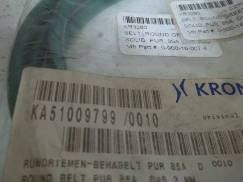 KRONES KA51009799/0010 ROUND BELT GREEN  NSNP