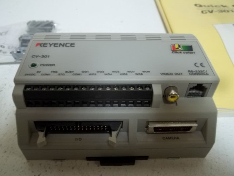 KEYENCE CV-301 COMPACT COLOR VISION SYSTEM  NSMP