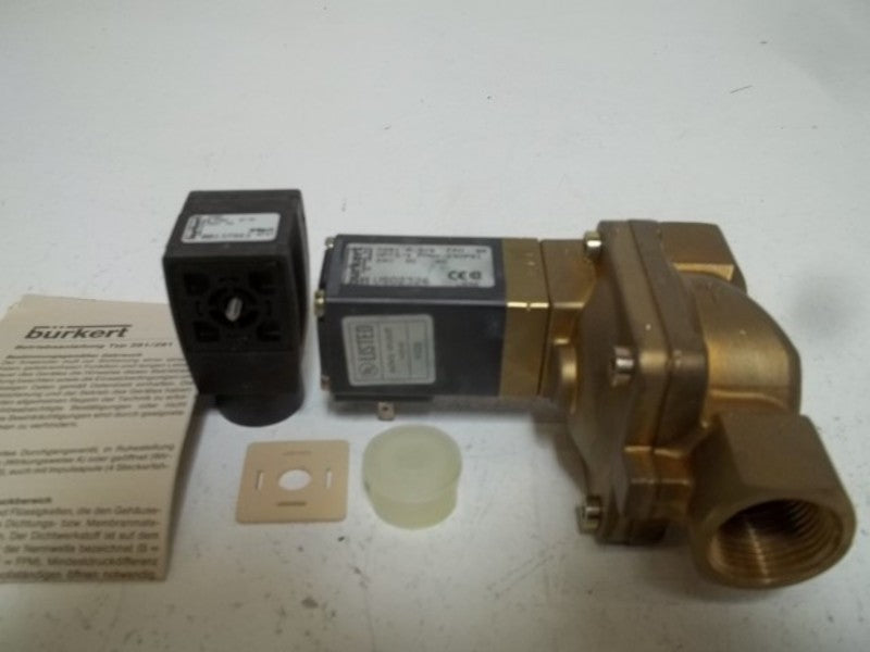 BURKERT USO2326 SHUT OFF VALVE 24V  UNMP