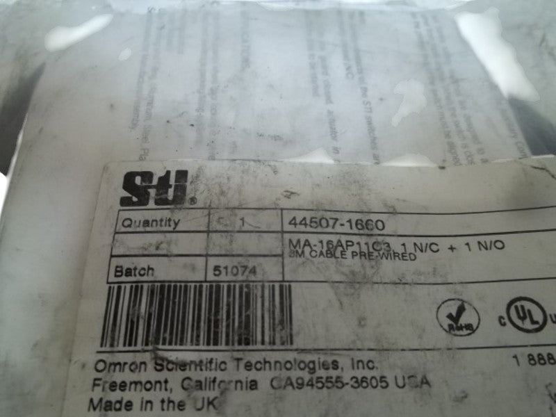STI 44507-1660 CABLE PREWIRED  NSNP