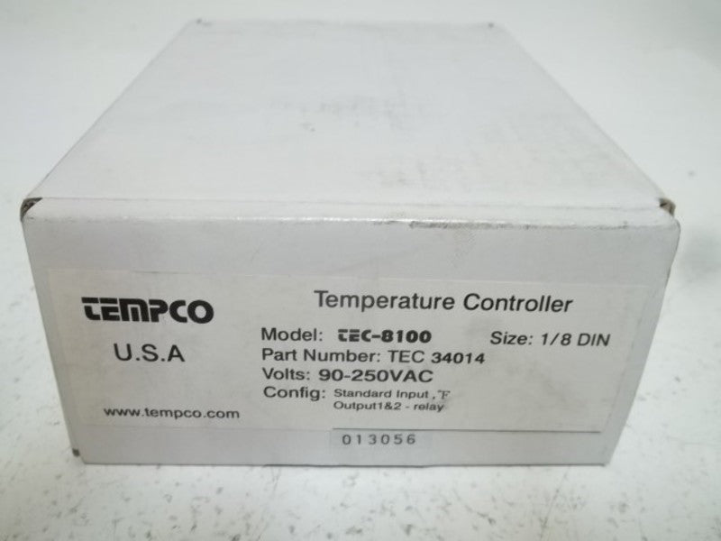 TEMPCO TEC-34014 TEMPERATURE CONTROLLER  NSMP