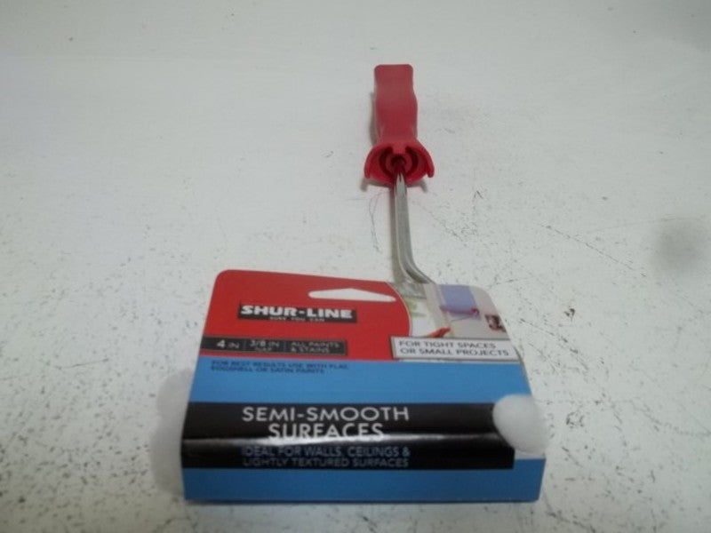 SHUR-LINE CTRLR 4" PAINT ROLLER 3/8 INCH  NSMP