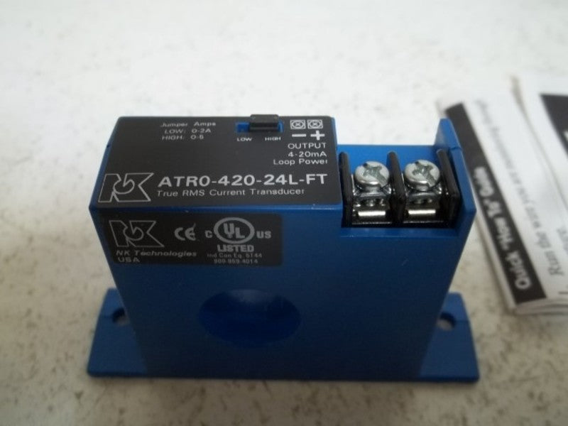 NK TECHNOLOGIES ATR0-420-24L-FT AC CURRENT TRANSDUCER  NSMP