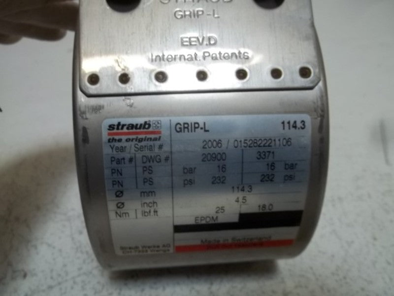 STRAUB 20900 GRIP-L  NSNP