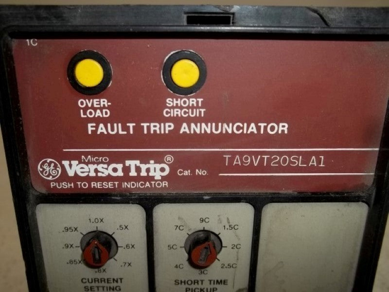GENERAL ELECTRIC TA9VT20SLA1 FAULT TRIP ANUNCIATOR  UNMP
