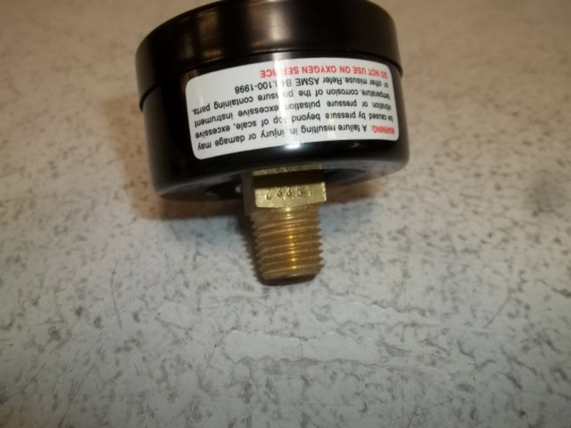 RUBBERLINE 1409-RUB PRESSURE GAUGE 0-160PSI  NSMP