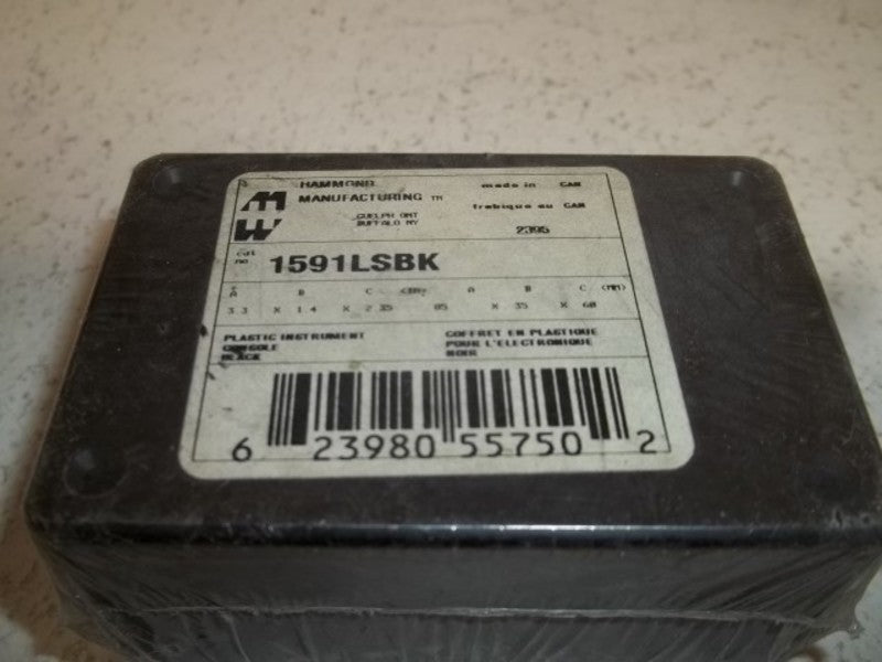 HAMMOND 159LSBK MULTIPURPOSE ENCLOSURE  NSMP