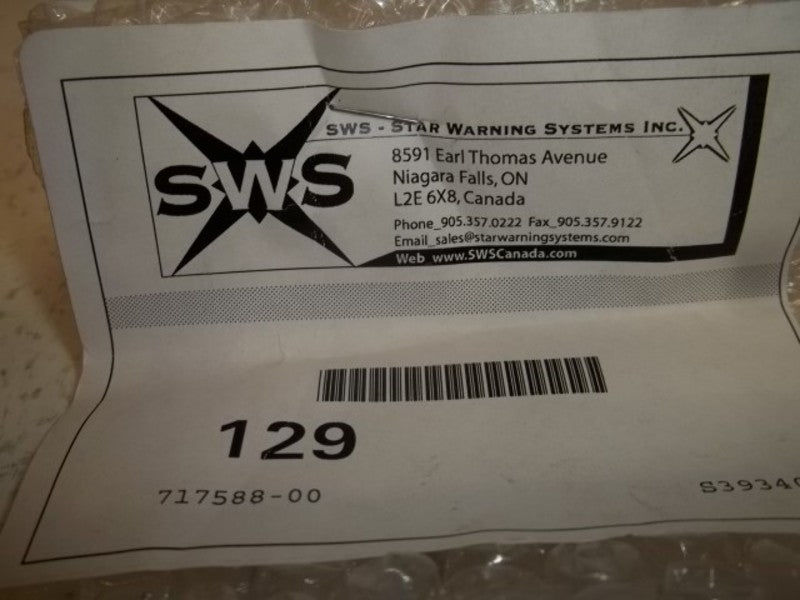 SWS 129 STROBE LIGHT  NSNP IN A BAG