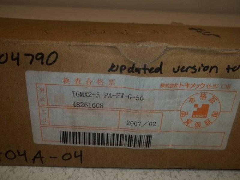 TOKIMEC TGMX2-5-PA-FW-G-50 STACK VALVE  NSMP