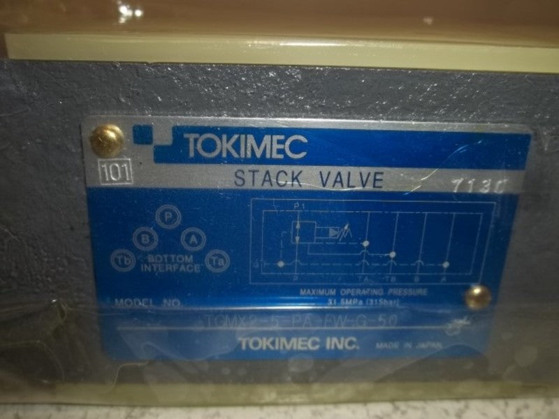 TOKIMEC TGMX2-5-PA-FW-G-50 STACK VALVE  NSMP