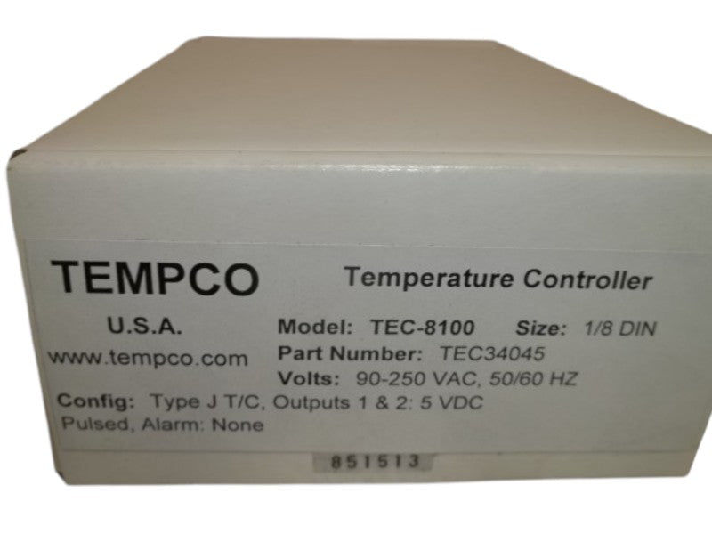 TEMPCO TEC34045 TEMPERATURE CONTROLLER 90-250 VAC  NSMP
