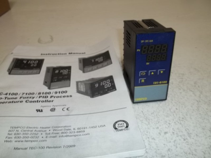 TEMPCO TEC34045 TEMPERATURE CONTROLLER 90-250 VAC  NSMP