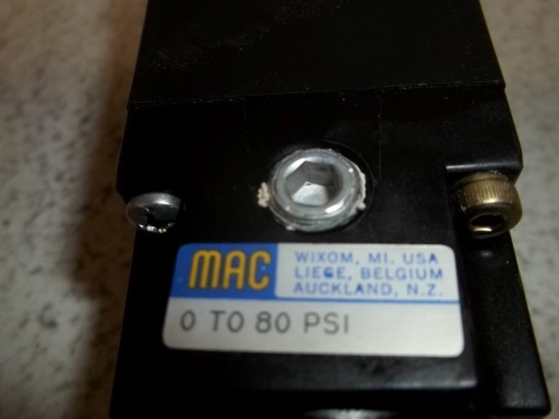 MAC PR82A-GACB VALVE 0-80 PSI  UNMP