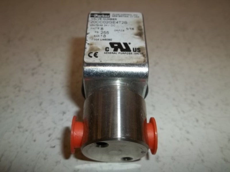 PARKER 20CC02GE4T2B VALVE 24V DC  UNMP