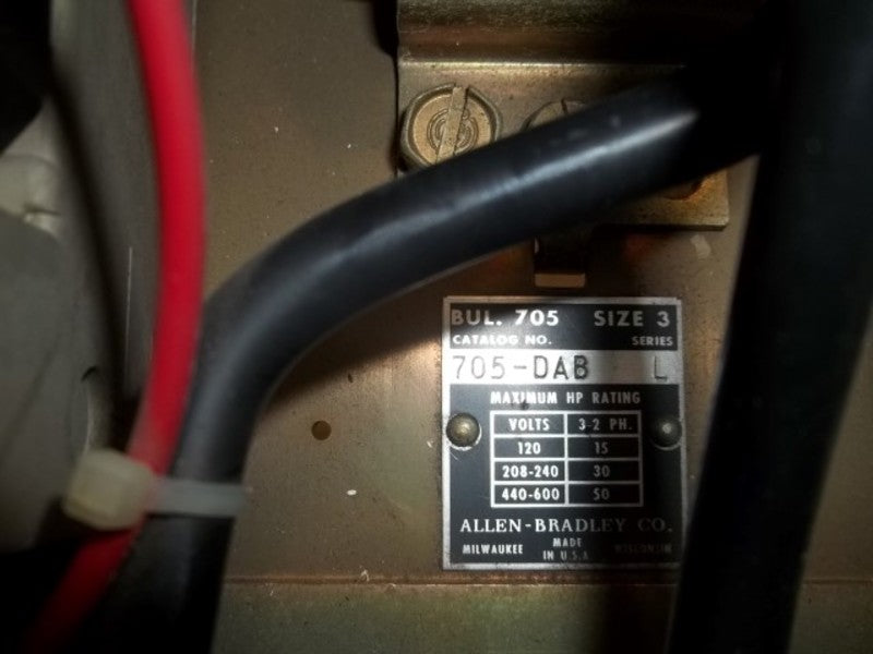 INDUSTRIAL SPARE PART 705-DAB SERIES L STARTER  UNMP