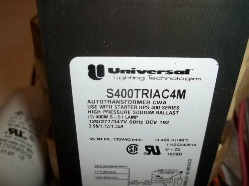 UNIVERSAL S400TR1AC4M AUTOTRANSFORMER  NSMP