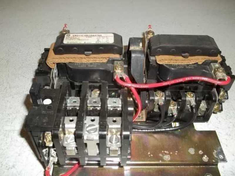 GENERAL ELECTRIC CR311C1051DAATAA 27AMP 600AC STARTER  NSNP