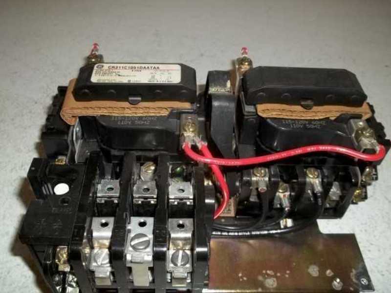 GENERAL ELECTRIC CR311C1051DAATAA 27AMP 600AC STARTER  NSNP