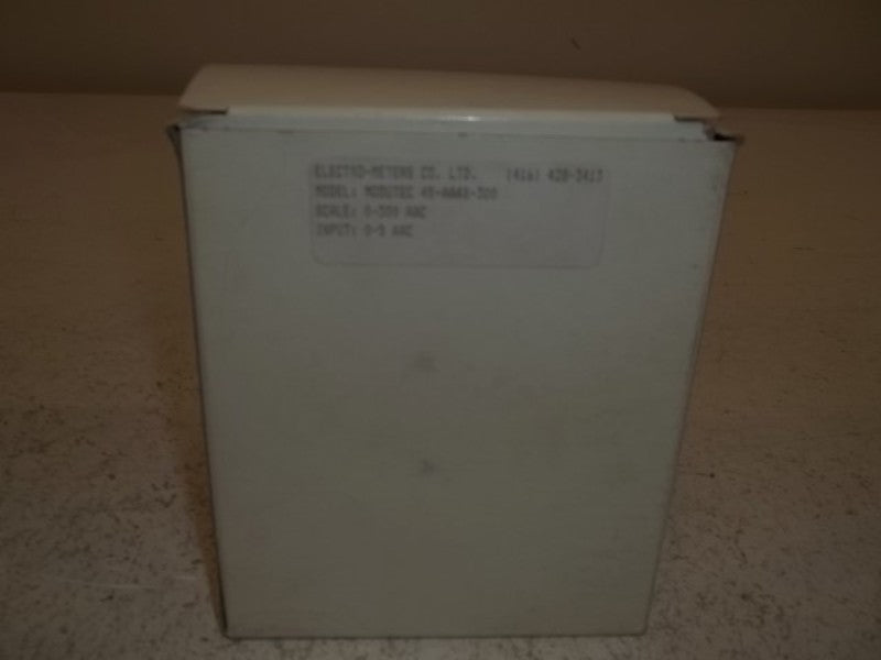 ELECTRO METERS 45-AAAX-300 0-300 METER  NSMP