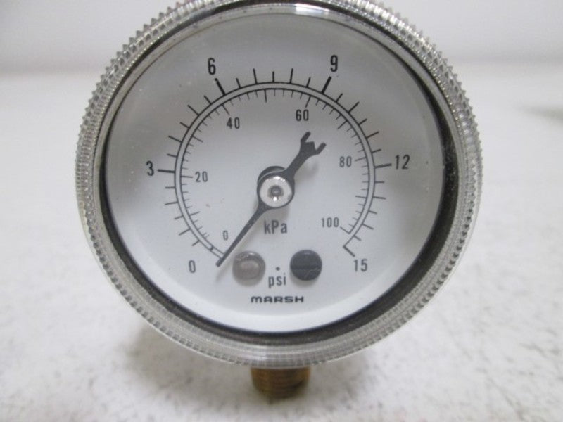 MARSH J1440 GENERAL SERVICE GAUGE 1/4" NPT  NSMP