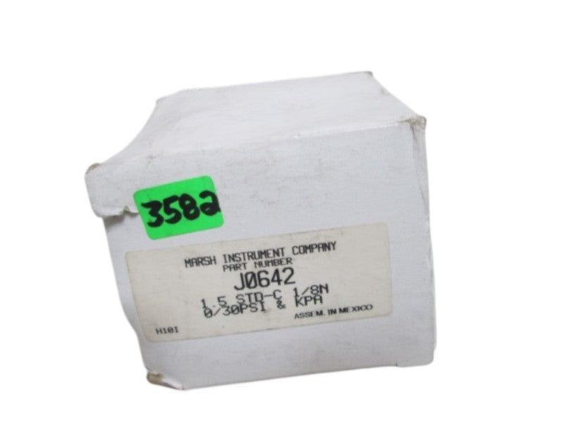 MARSH J0642 PRESSURE GAUGE 0-30PSI 1.5 STD  NSMP