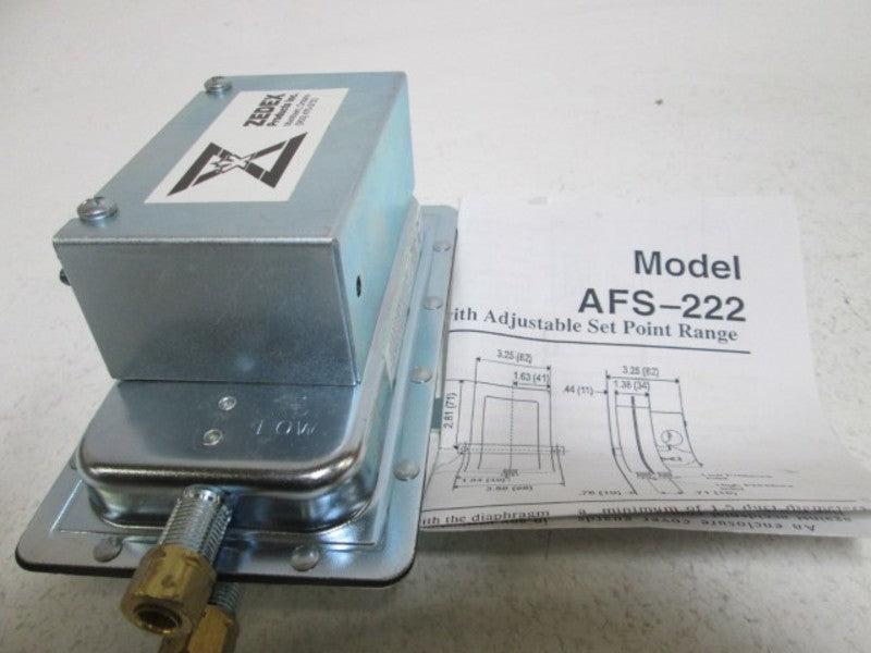 ZEDEX AFS-222 AIR PRESSURE SWITCH  NSMP