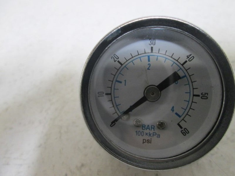 BAR SAD1501-60 GAUGE 0-60 PSI  NSMP
