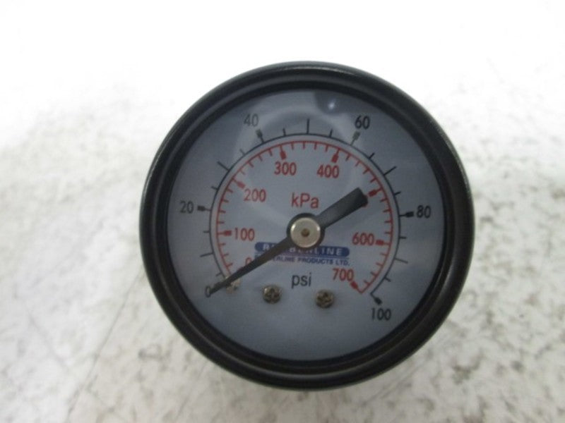 RUBBERLINE 1420-RUB GAUGE 0-100PSI  NSMP