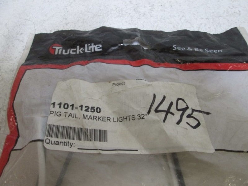TRUCK-LITE 1101-1250 PIG TAIL MARKER LIGHTS 32"  NSNP IN A BAG