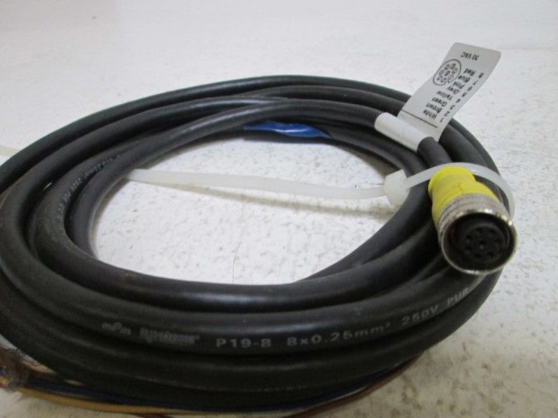 BALLUFF C04ANT-00-PB-050MS CONNECTOR CABLE 8 PIN  UNMP