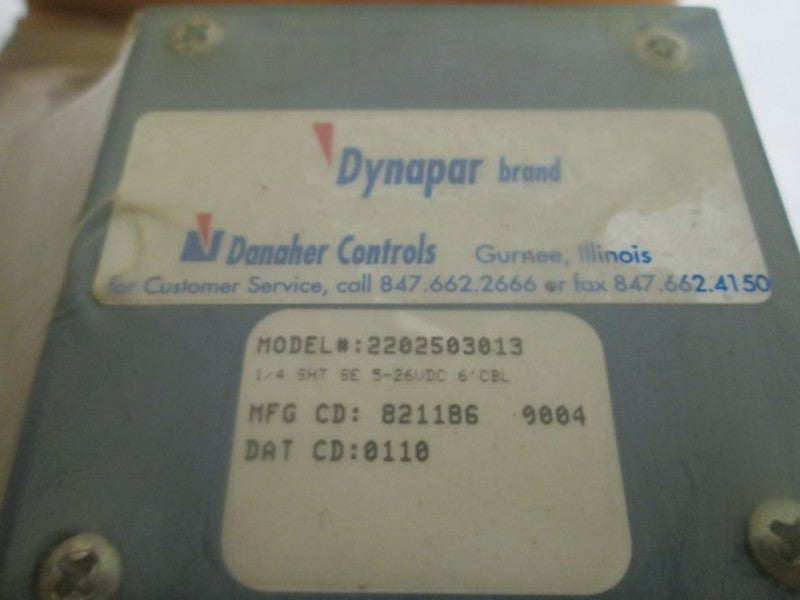DYNAPAR 2202503013 MOTOR ENCODER  NSMP