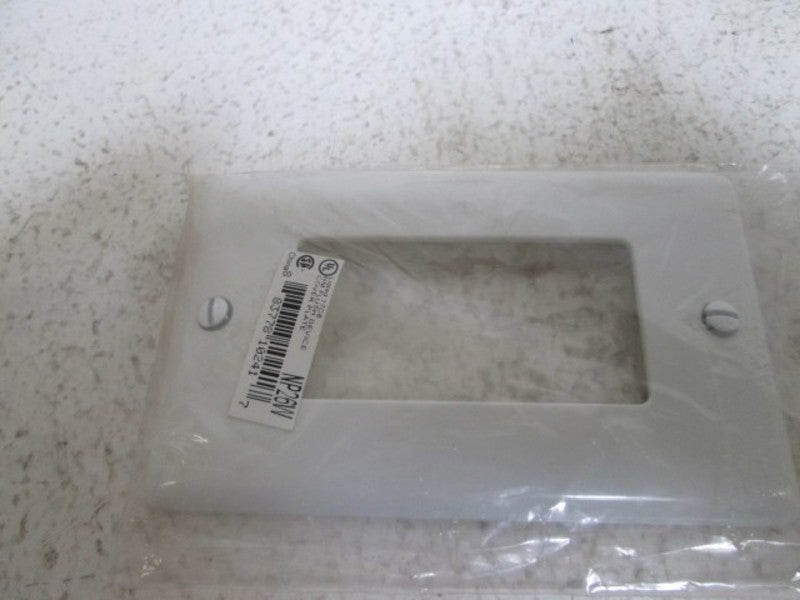 NP26W COVER WALL PLATE  NSNP IN A BAG