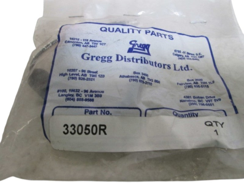 GREGG 33050R LAMP KIT WITH GROMMET RED  NSNP IN A BAG