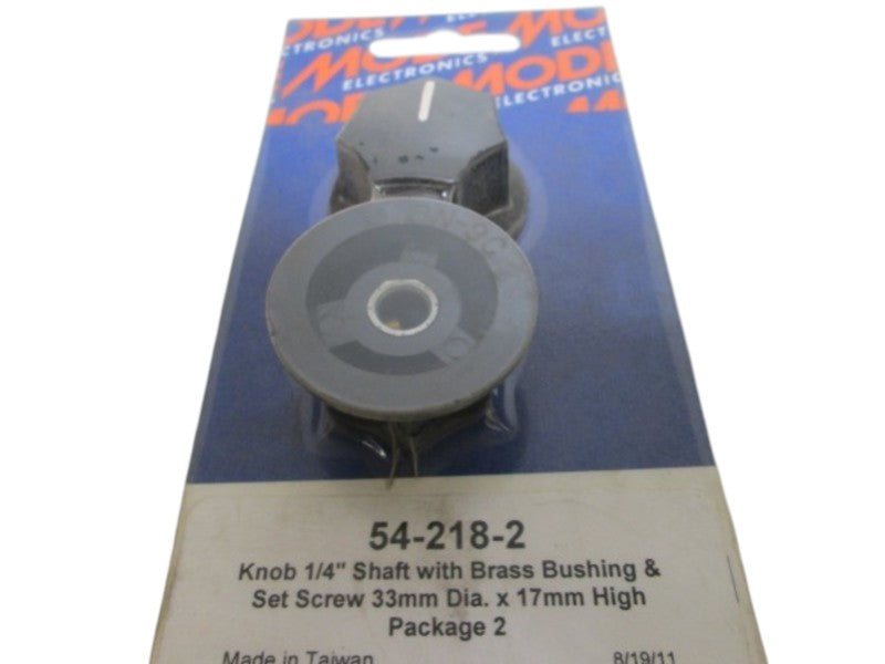 MODE ELEC 54-218-2 POTENTIOMETER KNOB 1/4"  NSNP ORIGINAL PACKAGE