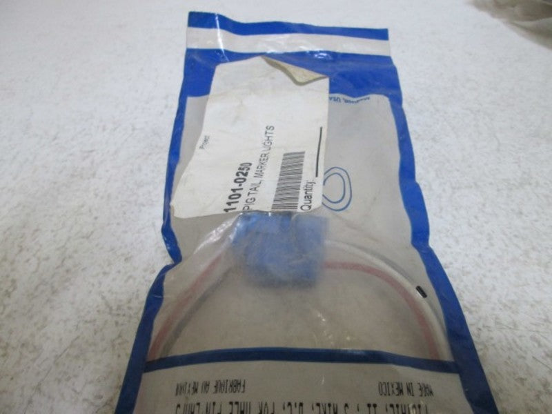 GROTE 67002 PIGTAIL MARKER LIGHTS 11" 3 WIRE  NSNP IN A BAG