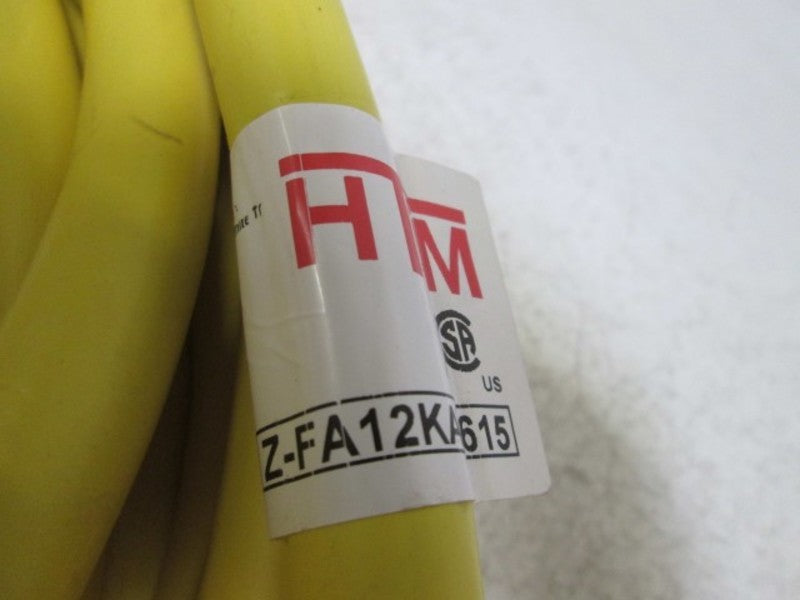 HTM Z-FA12KAA615 CABLE CONNECTOR WITHOUT LED 12 WIRES  NSNP IN A BAG
