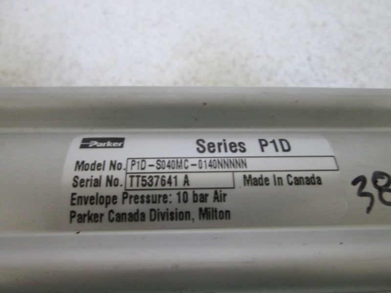 PARKER P1D-S040MC-0140NNNNN PNEUMATIC CYLINDER  UNMP