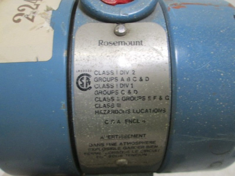 ROSEMOUNT C1151GP7E22P1D332CE PRESSURE TRANSMITTER  UNMP